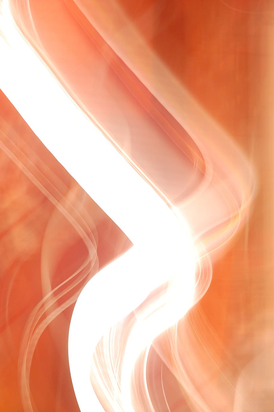 light, long exposure, red, white, illuminated, motion, no people HD wallpaper