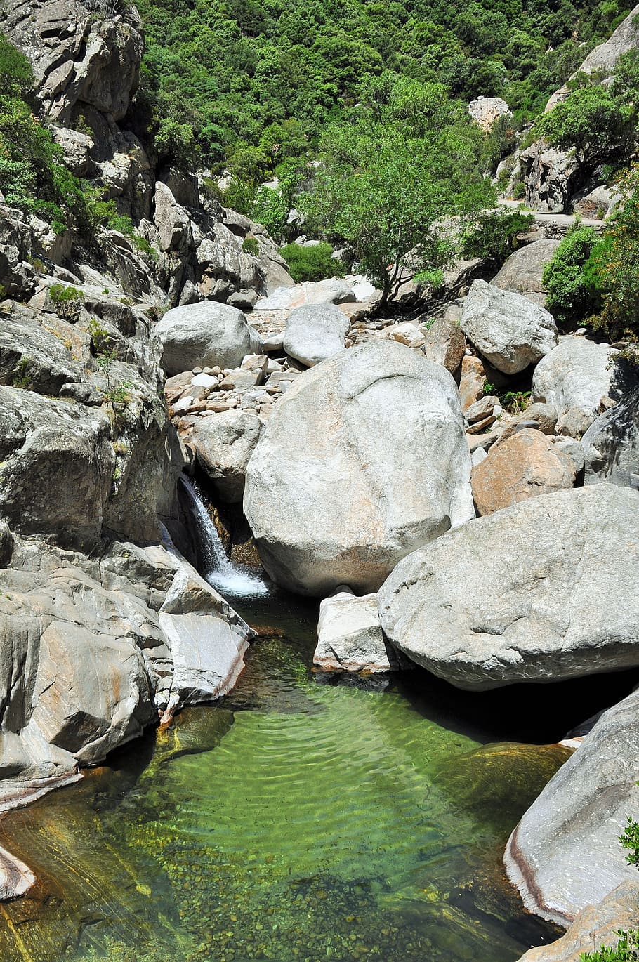 gorges, water, river, nature, water courses, cascade, rock HD wallpaper
