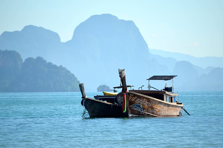 boot, sea, water, ship, nautical vessel, mode of transportation HD wallpaper