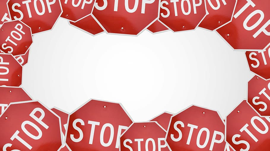 stop signage wallpaper, traffic, danger, warning, caution, road