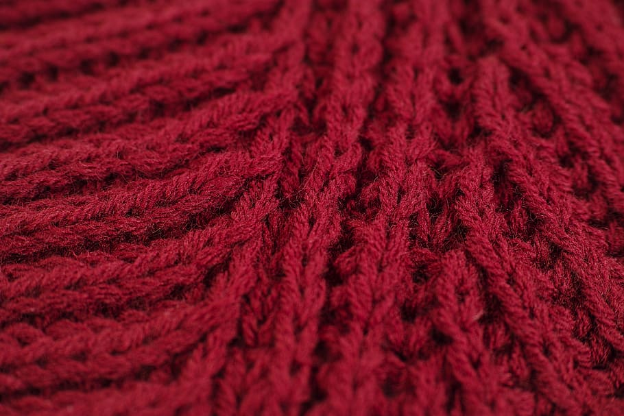 red crochet textile, Abstract, Pattern, Macro, Nobody, abstract pattern HD wallpaper