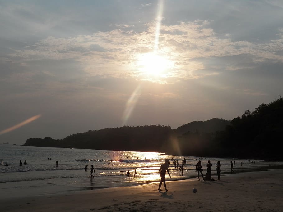 sol, sunset, dove, beira mar, peace, guaraqueçaba, kid, smile HD wallpaper