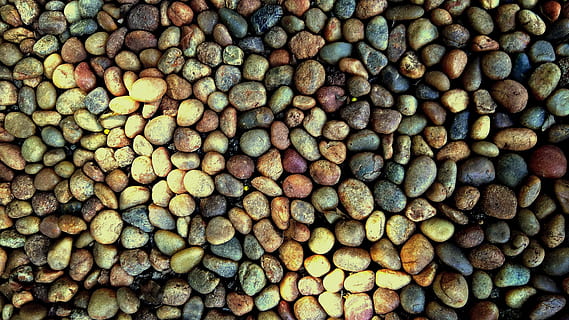brown and gray stone lot, pebbles, nature, rock, zen, stack HD wallpaper
