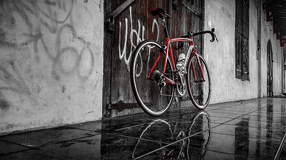 old, town, semarang, bicycle, transportation, land vehicle HD wallpaper