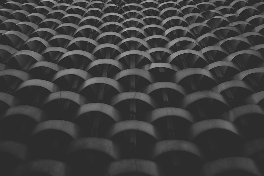 pattern, repeating, decorative, silhouette, shapes, design HD wallpaper