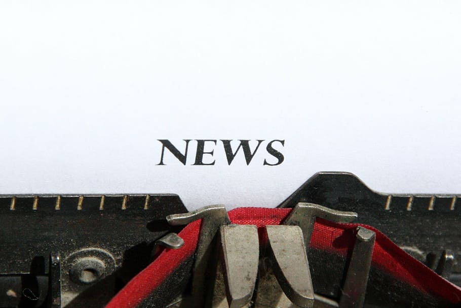 News printed paper, typewriter, logo, title, text, western script HD wallpaper