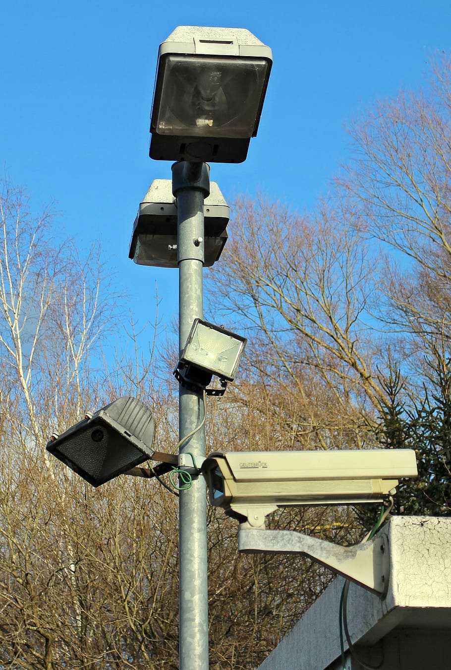 security, lamps, lantern, lighting, camera, monitoring, watch HD wallpaper