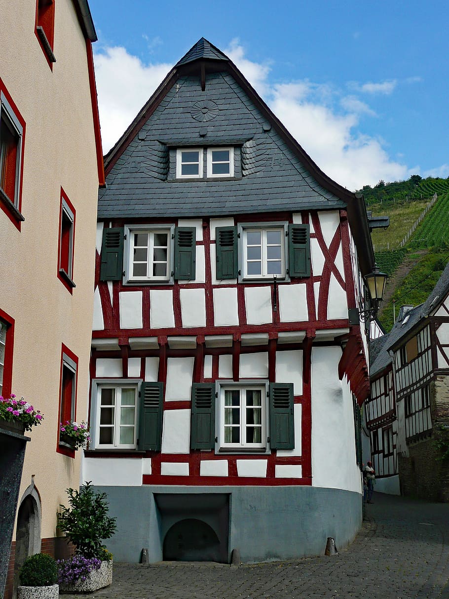 ediger, eller, sachsen, germany, mosel, old town, places of interest HD wallpaper