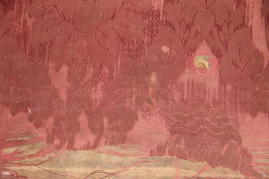 red textile, Texture, Background, Vintage, Reddish, brown, golden HD wallpaper