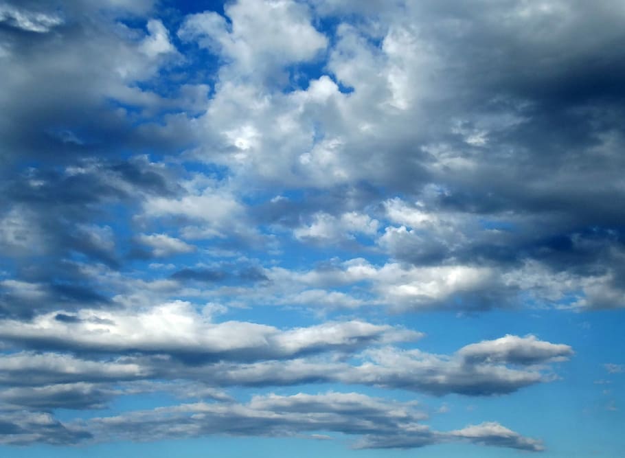 Clouds, Landscape, Nature, sky, cotton clouds blue, white, turkey HD wallpaper