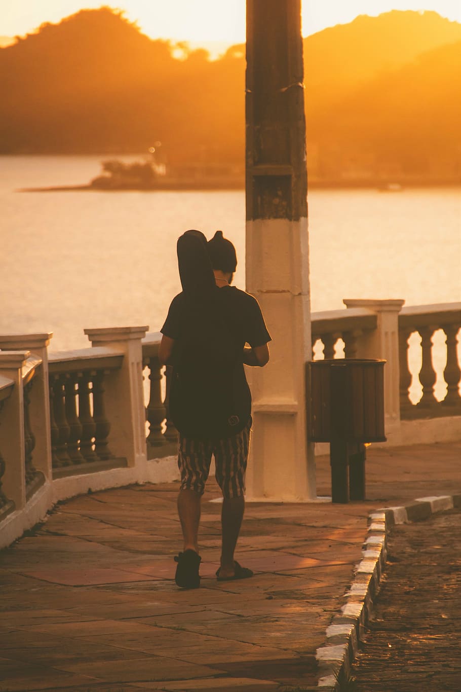 sunset, light, environment, tranquility, caçandomomentos, time HD wallpaper