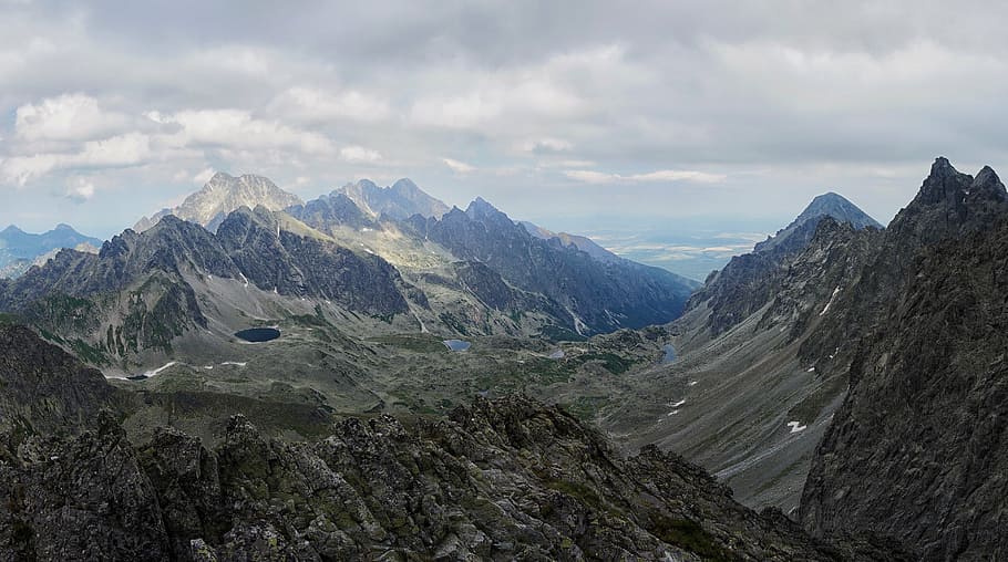 mountain, nature, peace, scenics - nature, cloud - sky, mountain range HD wallpaper