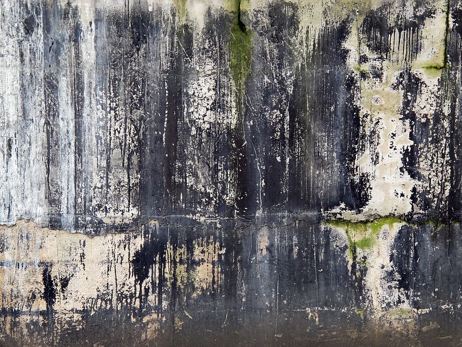 gray and white abstract artwork, Texture, Background, Grunge HD wallpaper