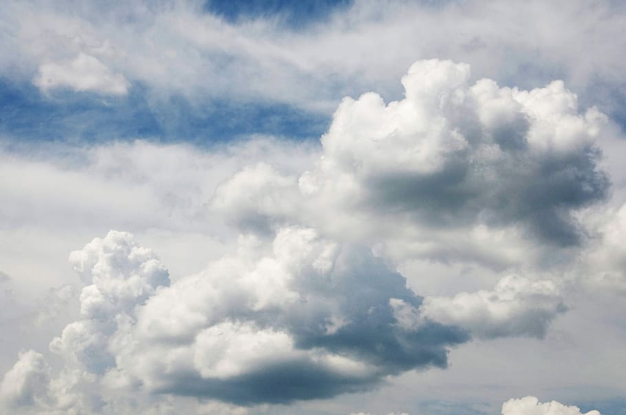 Online crop | HD wallpaper: Sky, Clouds, Form, clouds form, enormous ...