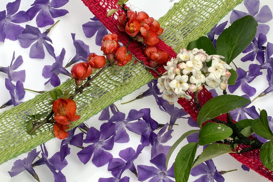 flowers, composition, decoration, spring, plant, plant part HD wallpaper