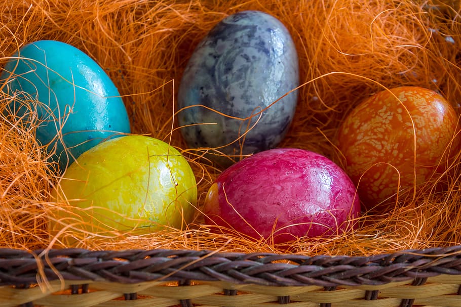 Easter Eggs, Holiday, Spring, celebration, color, decoration HD wallpaper