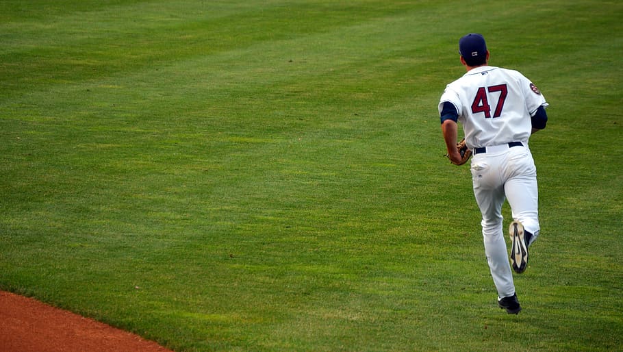 baseball, player, pitcher, baseball player, sport, game, uniform HD wallpaper