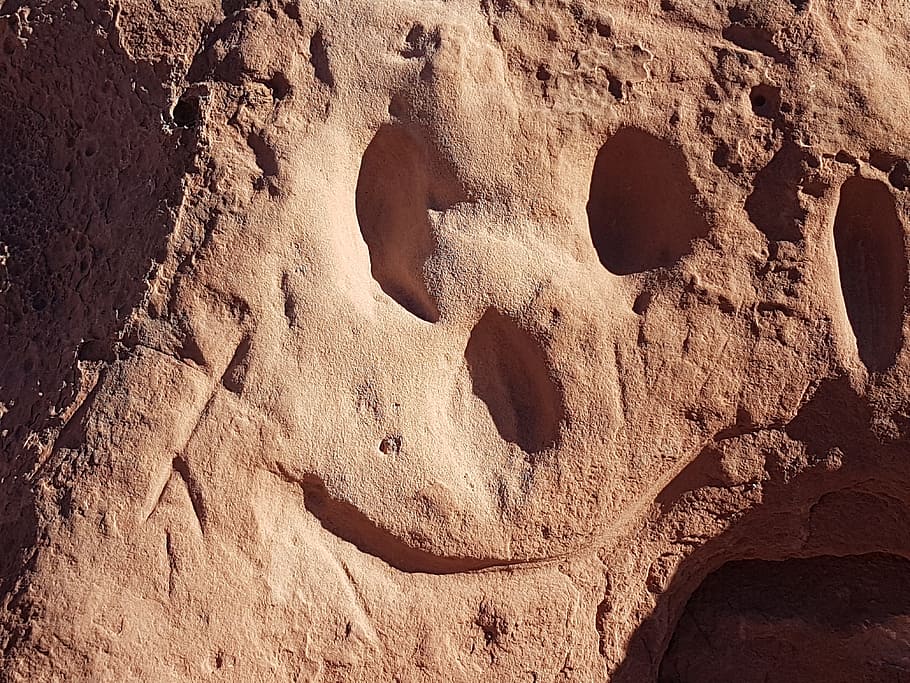 stone, face, nature, funny face, no people, land, sunlight HD wallpaper