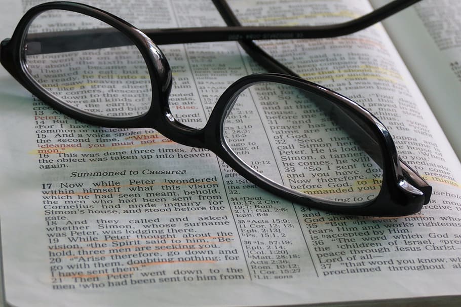 black framed eyeglasses on top of opened book, teacher, word HD wallpaper