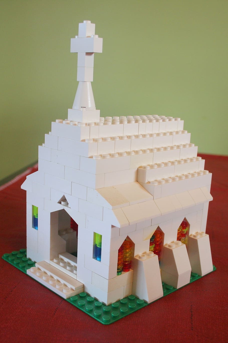 lego, church, build, building, architecture, exterior, religious, HD wallpaper