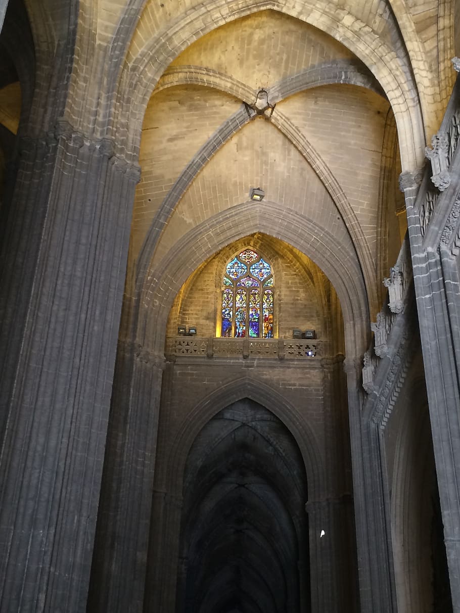 seville, spain, cathedral, religion, architecture, belief, spirituality HD wallpaper