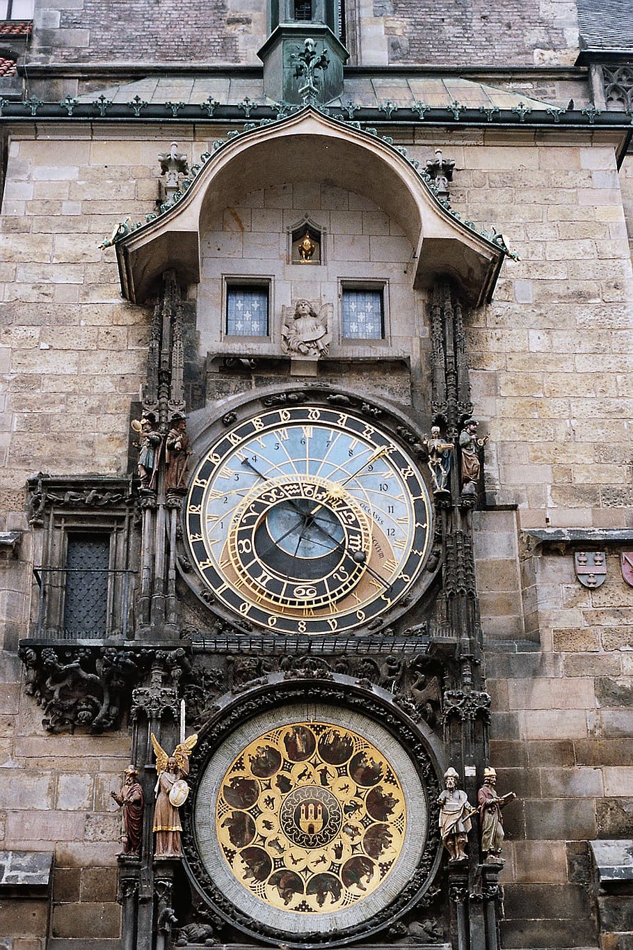 Prague, Clock, Historic, Old, Astrology, city, landmark, famous, HD wallpaper