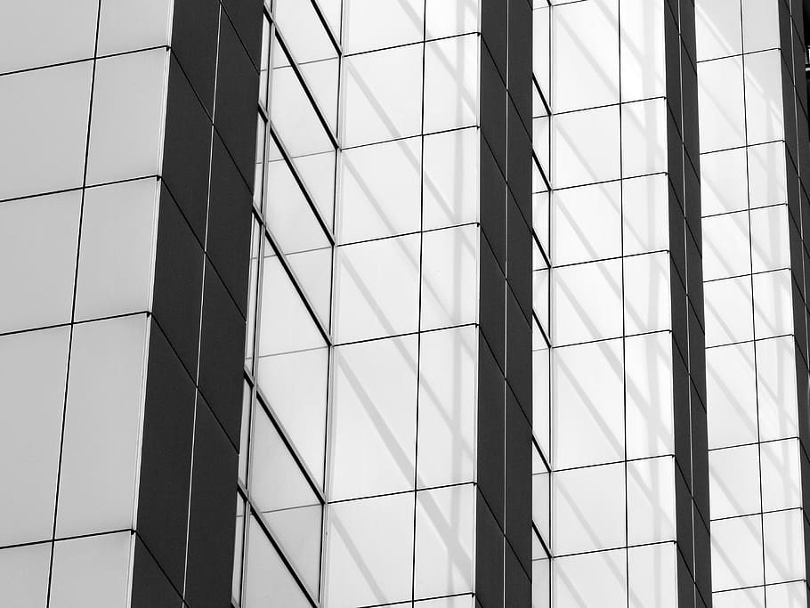 gray and black striped digital wallpaper, windows, windowpanes HD wallpaper