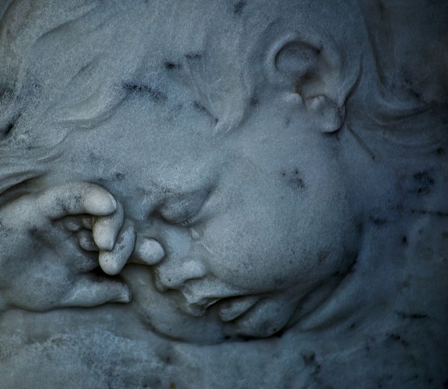 boy wall decor, Angel, Cemetery, Tear, Weeping, Grief, mourning