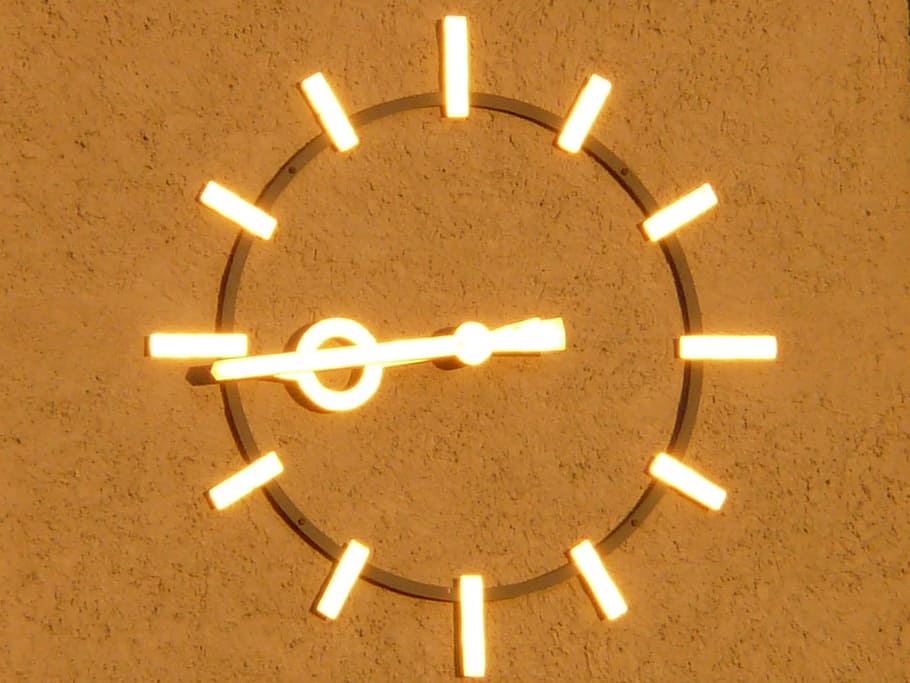 Clock, Time, time of, time indicating, hour, minute, second HD wallpaper