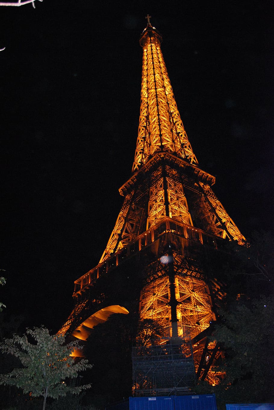 paris, lights, at night, eiffel tower, architecture, built structure HD wallpaper