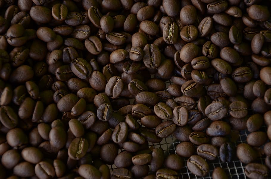 Textures, Coffee, Nature, food and drink, roasted coffee bean HD wallpaper