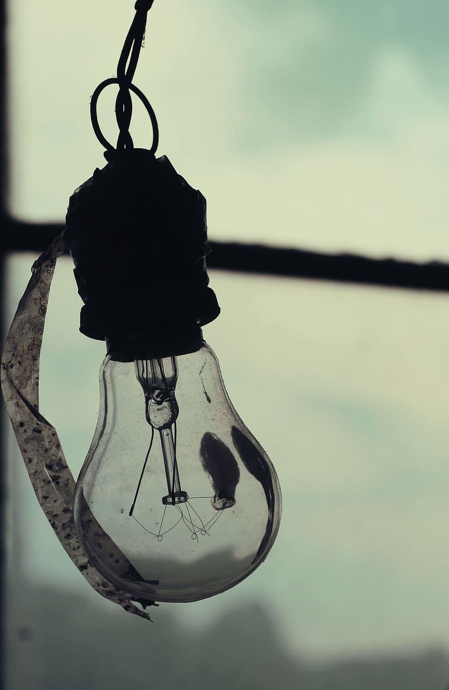 bulb, light, electricity, energy, lightbulb, power, hanging, HD wallpaper