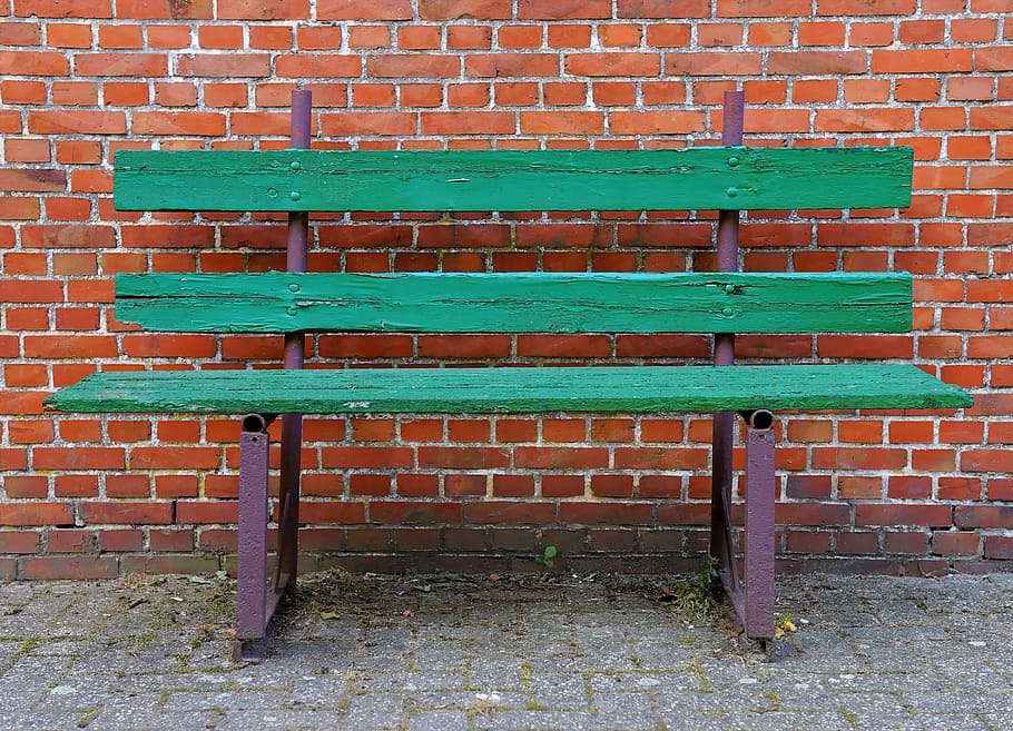 Bench, Old, Seat, old bench, out, wooden bench, weathered, rest HD wallpaper