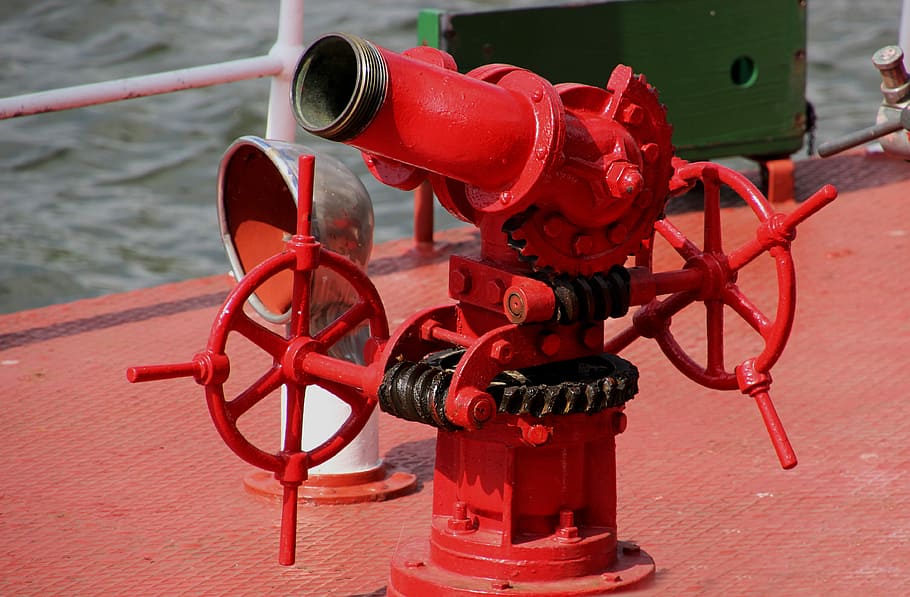 Fire Hose, Pump, Water, Equipment, emergency, pipe, safety, HD wallpaper