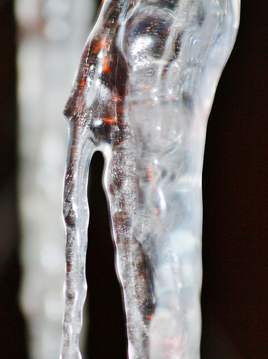 Icicle, Cold, Winter, human body part, close-up, indoors, day HD wallpaper