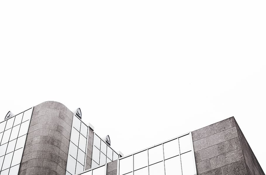 grey high rise building, gray concrete building, architecture HD wallpaper