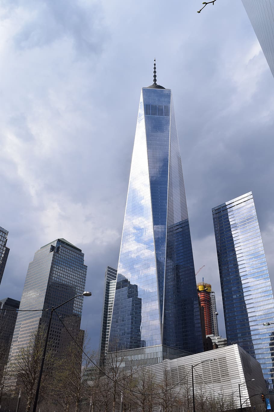 nyc, building, usa, built structure, building exterior, office building exterior HD wallpaper