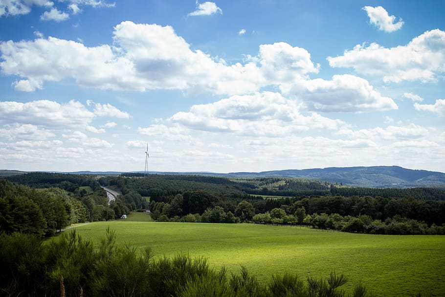 view, landscape, outlook, hill, panorama, distant view, vision HD wallpaper