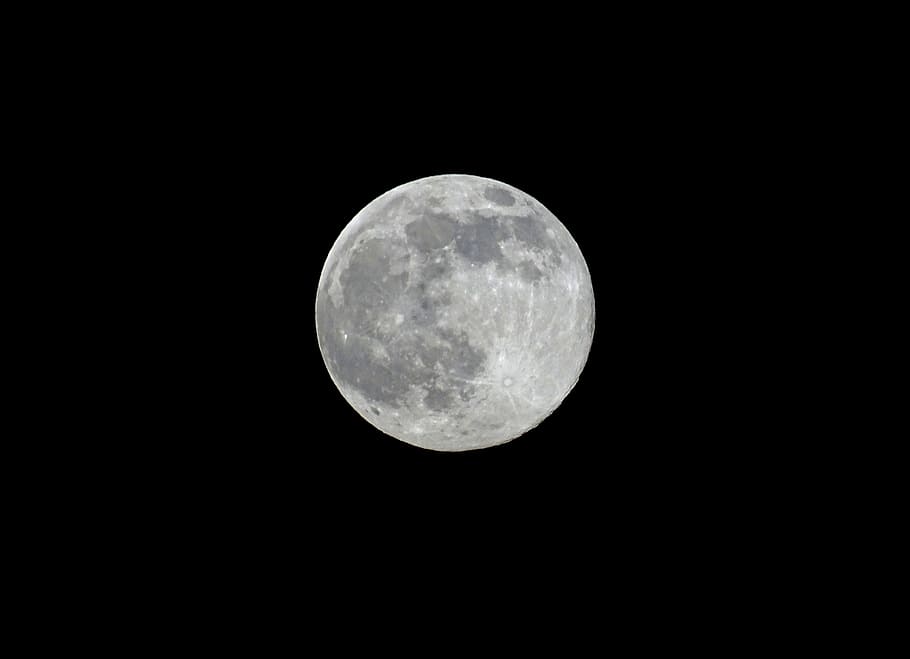 moon, full moon, crater, moonlight, darkness, night, moon at night HD wallpaper