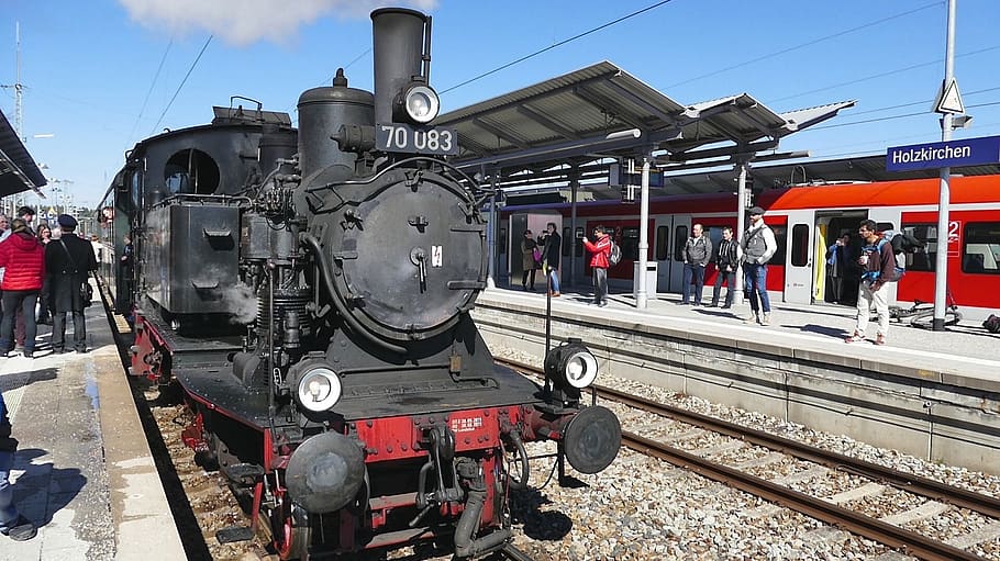 train, railway, motor, rail transportation, railroad track HD wallpaper