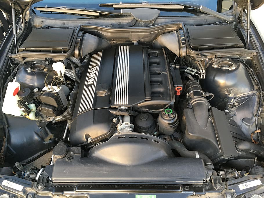 engine, motor, vehicle, bmw, car, mode of transportation, land vehicle HD wallpaper