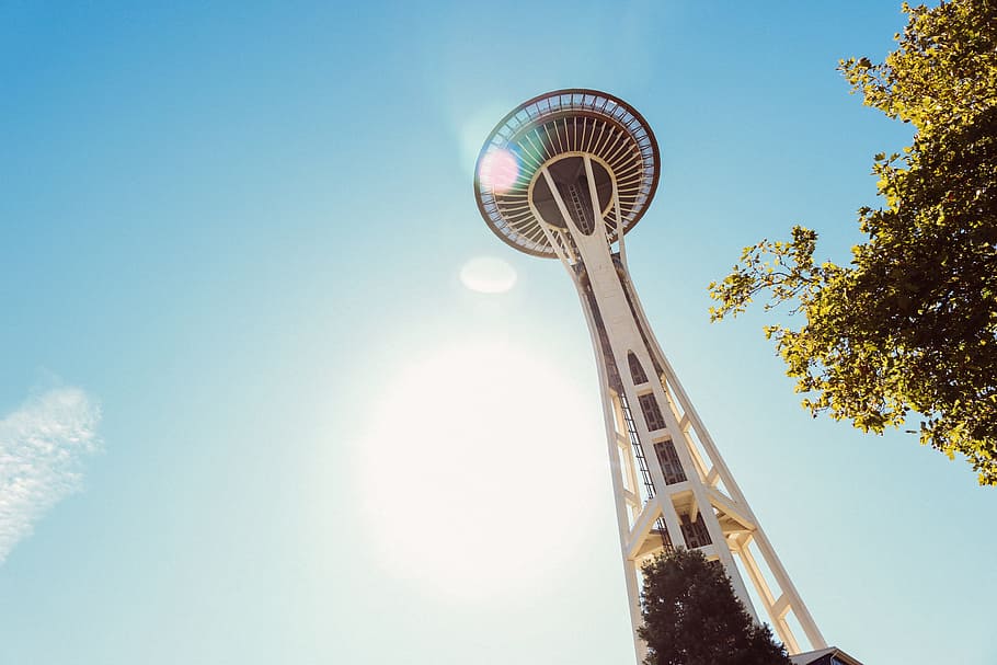 Space Needle, Seattle, washington, landmark, city, architecture HD wallpaper