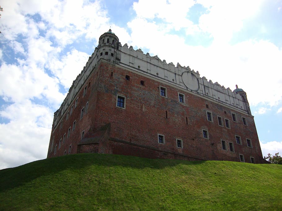 poland, castle, monument, architecture, built structure, building exterior HD wallpaper