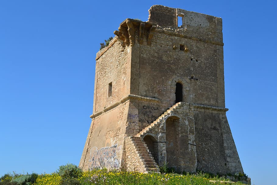 Torre, Castle, History, tower, built structure, building exterior HD wallpaper