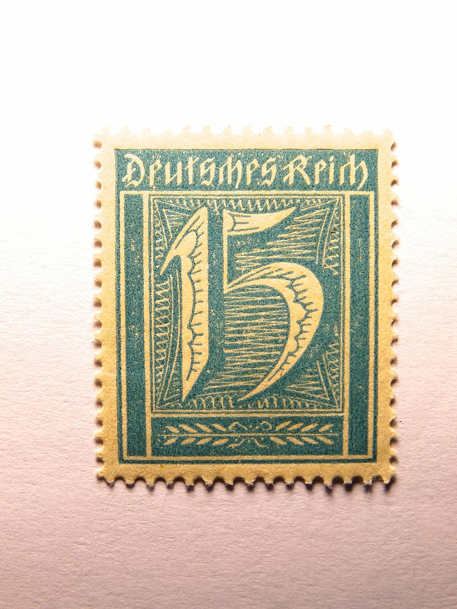 stamp, germany, dimed, post, german empire, indoors, studio shot HD wallpaper