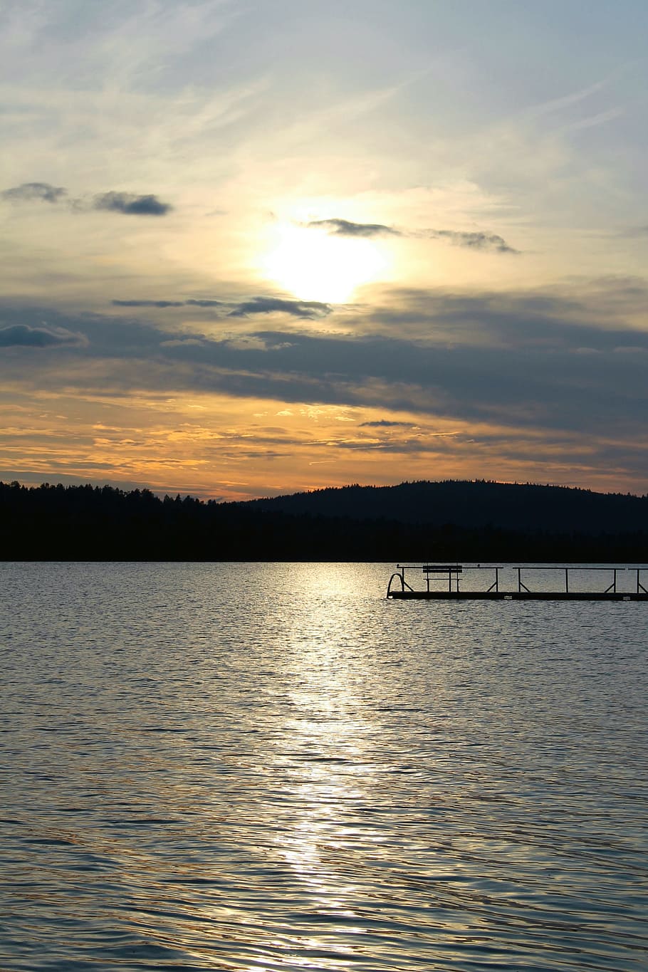 Midsummer, Night, Sun, Finland, midsummer night, sunset, water HD wallpaper