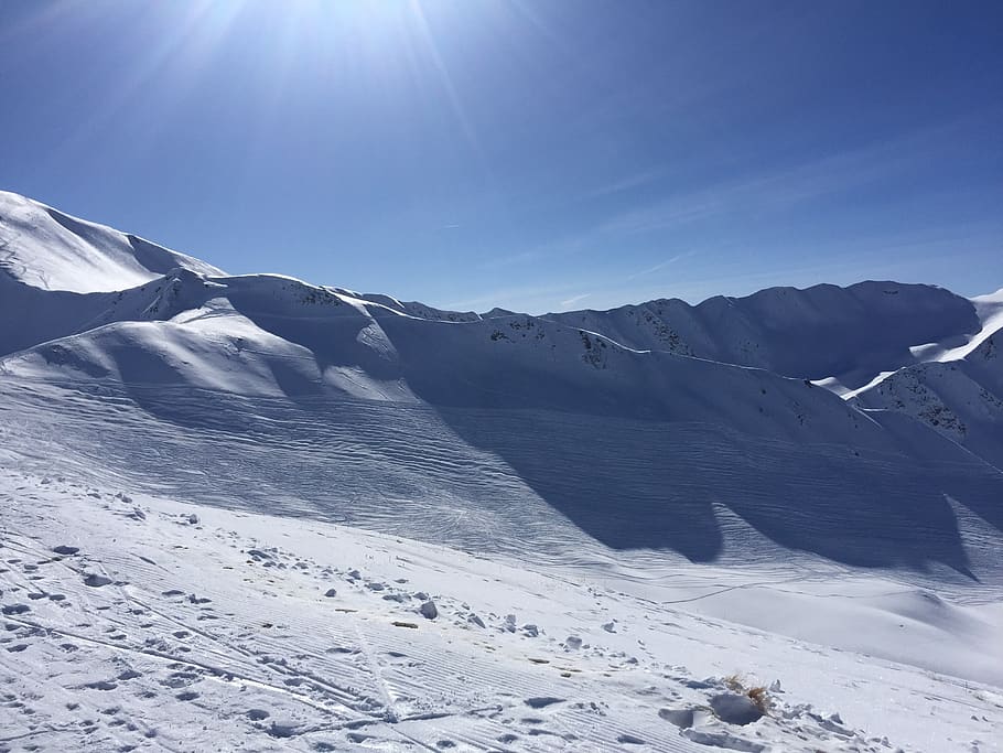 snow, mountain, winter, cold, cold temperature, beauty in nature HD wallpaper