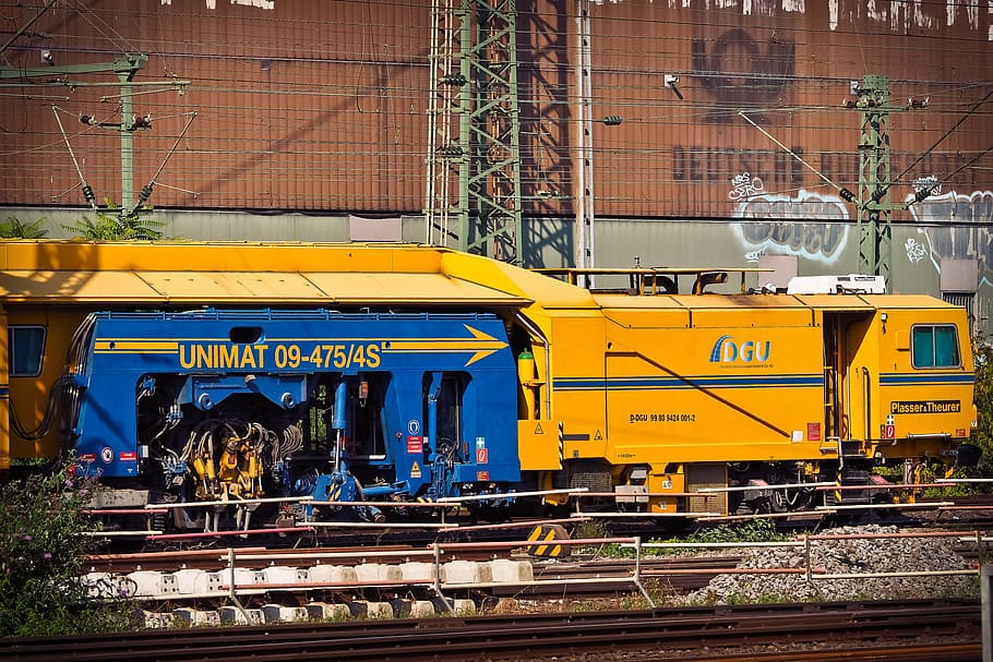 graffiti, industry, train, technology, business, engine, iron HD wallpaper