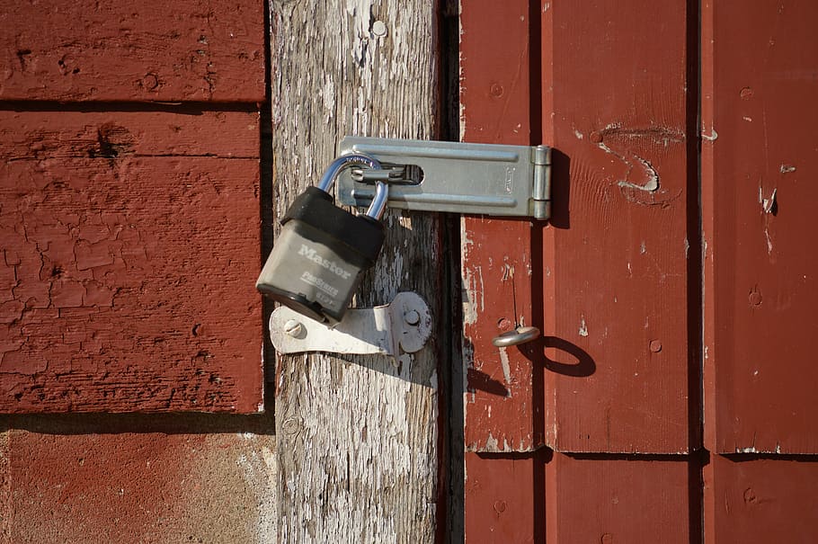 lock, locked, door, security, secure, safe, safety, farming HD wallpaper