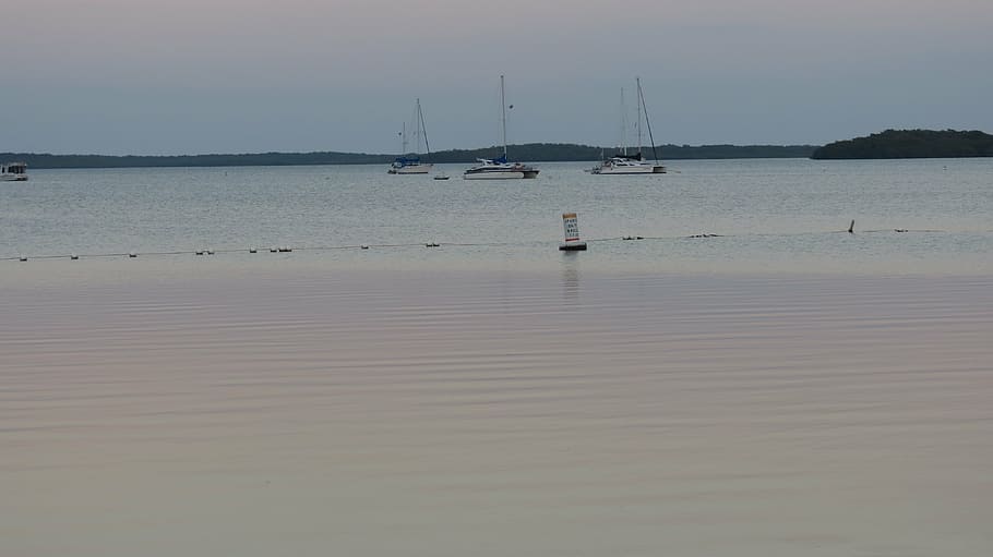 sunset, boats, nautical, dock, sea, sail, ship, smooth, ocean HD wallpaper